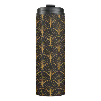 Vintage Art Deco Seamless Pattern. Geometric decor Thermal Tumbler