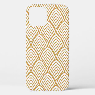 Vintage art deco seamlesspattern iPhone 12 case