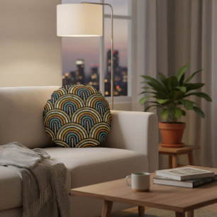 Vintage Art Deco Throw Pillow