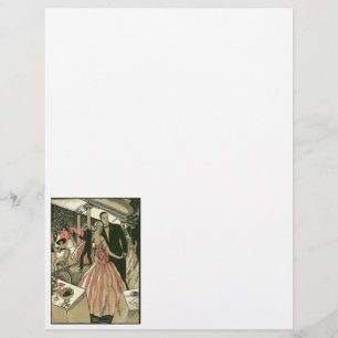 Vintage Art Deco Wedding, Newlyweds First Dance