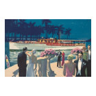 Vintage Art Deco Yacht Boat Cocktail Party Fashion