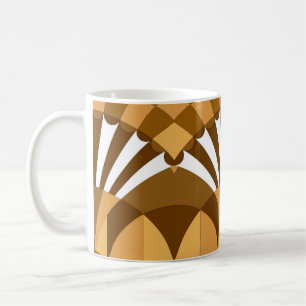 Vintage art decor pattern coffee mug