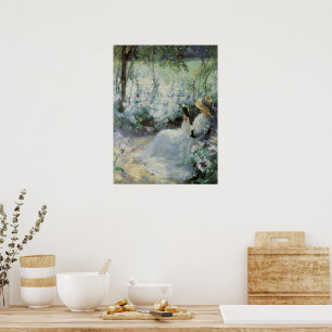 Vintage Art, Delicious Solitude by Frank Bramley Poster