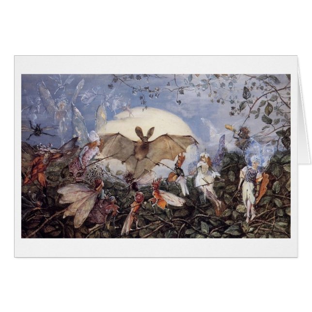 Vintage Art - Fairies in the Moonlight, (Front Horizontal)