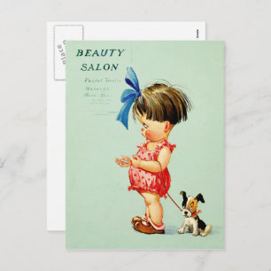 Vintage Art Fun Valentine's Day Holiday Postcard