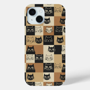 Vintage Art Guitar Cat Lover Case-Mate iPhone Case