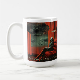 Vintage art It's time to see a therapist Coffee Mug