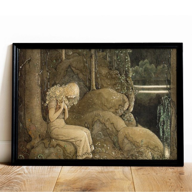 Vintage Art John Bauer Gnomes and Trolls Poster (Creator Uploaded)
