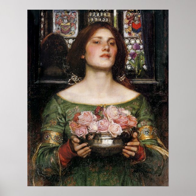 Vintage Art John William Waterhouse Poster (Front)