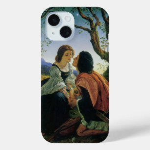 Vintage Art, Lovers at Dusk, Sir Joseph Noel Paton iPhone 15 Case