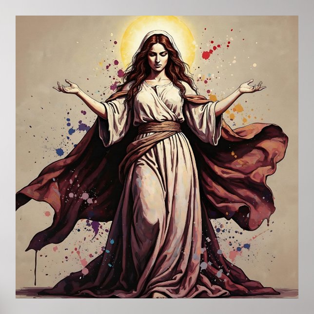 Vintage Art Mary Magdalene   Poster (Front)