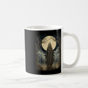 Vintage Art Men Women Retro Scary Gothic Halloween Coffee Mug