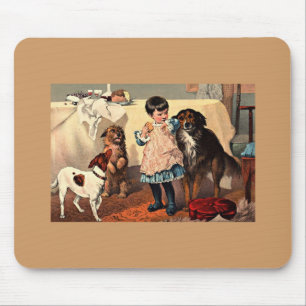 Vintage Art Mouse Mat
