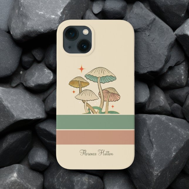 Vintage Art Mushroom  Case-Mate iPhone Case (Creator Uploaded)