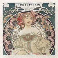 Vintage Art Nouveau Alphonse Mucha Art Painting