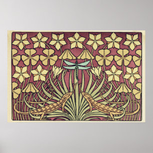 Vintage Art Nouveau Animal Forms in Decoration