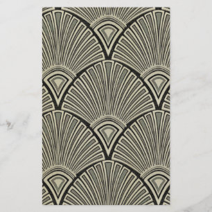 vintage,art nouveau,beige,grey,art deco, french stationery