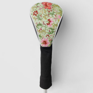 Vintage Art Nouveau Chinese Floral Chinoiserie Golf Head Cover