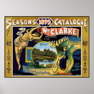 Vintage Art Nouveau Cycle Ad Poster