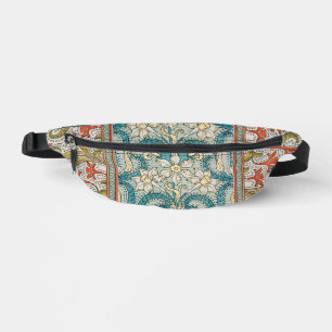 Vintage Art Nouveau Daffodil Pattern Verneuil Bum Bags
