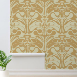 Vintage Art Nouveau Dancers by Koloman Moser Wallpaper