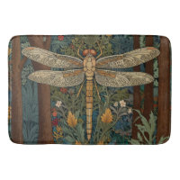 Vintage art nouveau dragonfly boho chic