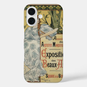 Vintage Art Nouveau, Exposition des Beaux Arts iPhone 16 Case
