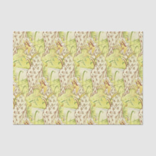Vintage Art Nouveau Fairy-tale Lady Pattern Tissue Paper
