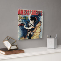 Vintage Art Nouveau Flamenco Dancer, Ambassadeurs