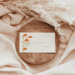 Vintage Art Nouveau Flat Place Card<br><div class="desc">This Flat Place Card from the Art Nouveau Collection showcases a beautiful vintage floral design that exudes modern elegance. Personalise it with your details easily and quickly. Simply press the 'customise it' button to further re-arrange and format the style and placement of the text.</div>