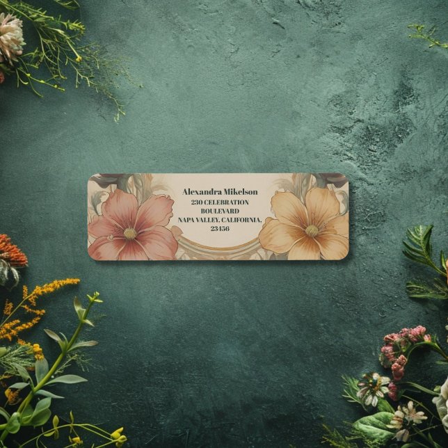 Vintage Art Nouveau Floral Bridal Shower (Creator Uploaded)