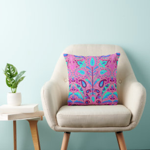 Vintage: Art Nouveau Floral Garden Cushion