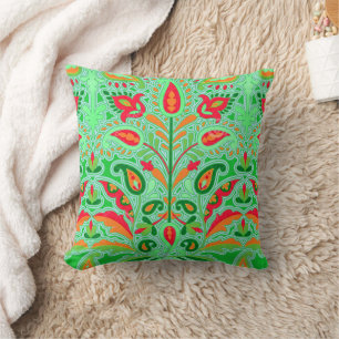 Vintage: Art Nouveau Floral Garden Cushion