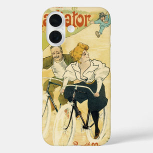 Vintage Art Nouveau, Gladiator Cycles Bicycles  iPhone 16 Case
