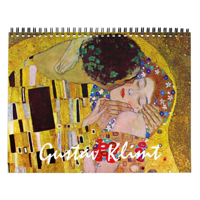 Vintage Art Nouveau, Gustav Klimt Fine Art Calendar (Cover)
