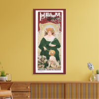 Vintage Art Nouveau Helm Cacao by Privat Livemont