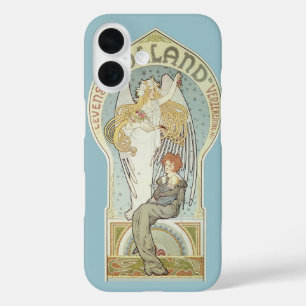 Vintage Art Nouveau, Holland Levensverzekering iPhone 16 Case