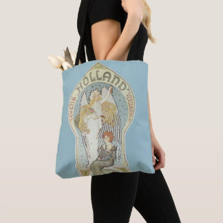Vintage Art Nouveau, Holland Levensverzekering Tote Bag