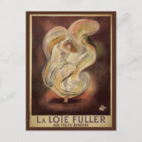 Vintage Art Nouveau, La Loie Fuller Modern Dancer