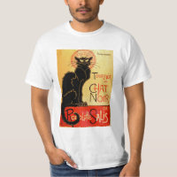 Vintage Art Nouveau Le Chat Noir Black Cat
