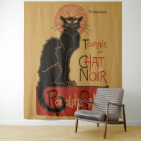 Vintage Art Nouveau Le Chat Noir Black Cat