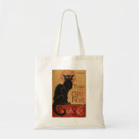 Vintage Art Nouveau Le Chat Noir Black Cat