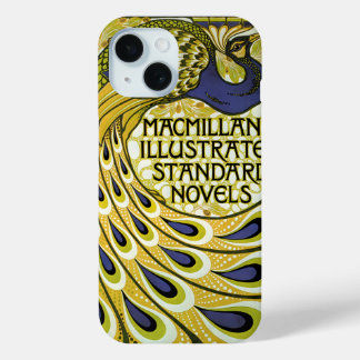 Vintage Art Nouveau, Macmillan's Peacock Feather iPhone 15 Case