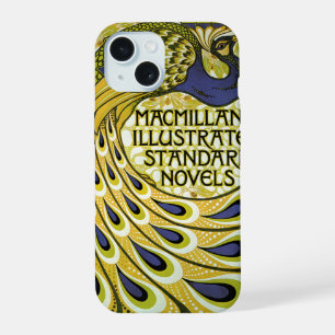 Vintage Art Nouveau, Macmillan's Peacock Feather iPhone 15 Case