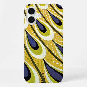 Vintage Art Nouveau, Macmillan's Peacock Feather iPhone 16 Plus Case