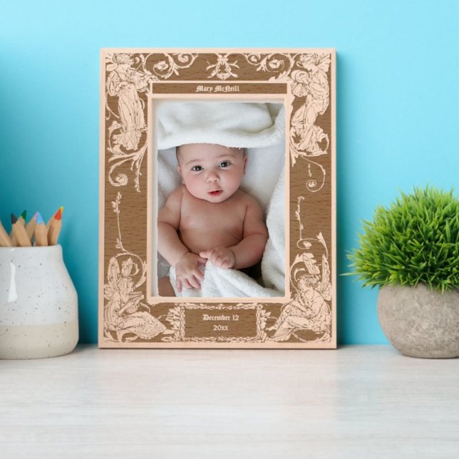 Vintage Art Nouveau Musical Fairies Border Etched Frames (Creator Uploaded)