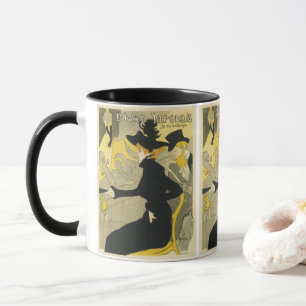 Vintage Art Nouveau Nightclub Cafe, Divan Japonais Mug