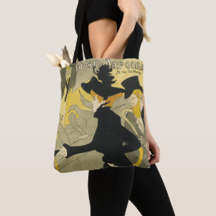 Vintage Art Nouveau Nightclub Cafe, Divan Japonais Tote Bag