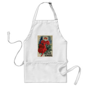 Vintage Art Nouveau Pastilles Geraudel Cough Drops Standard Apron