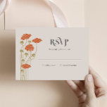Vintage Art Nouveau RSVP Enclosure Card<br><div class="desc">This Wedding RSVP Card from the Art Nouveau Collection showcases a beautiful vintage floral design that exudes modern elegance. Personalise it with your details easily and quickly. Simply press the 'customise it' button to further re-arrange and format the style and placement of the text.</div>